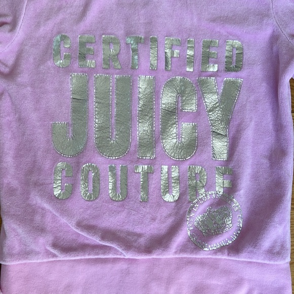 JUICY COUTURE HOODIE, XS - Picture 4 of 6